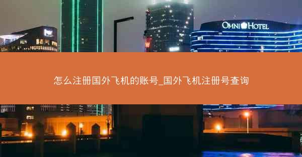 怎么注册国外飞机的账号_国外飞机注册号查询